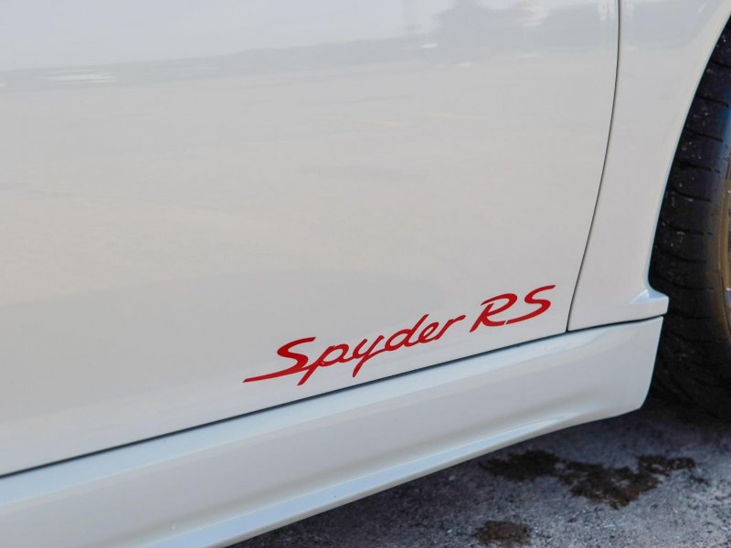 PORSCHE 718 SPYDER